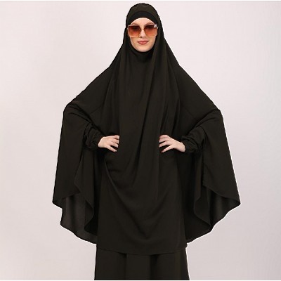 Premium Prayer Hijab -Olive